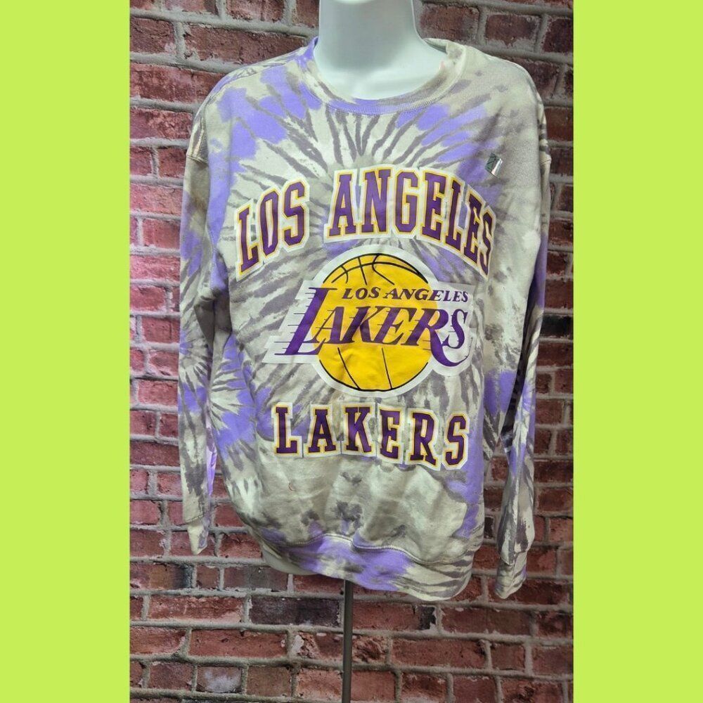 Hybrid Apparel Los Angeles Lakers Scoop Neck Top – Women’s Size Large – Purple